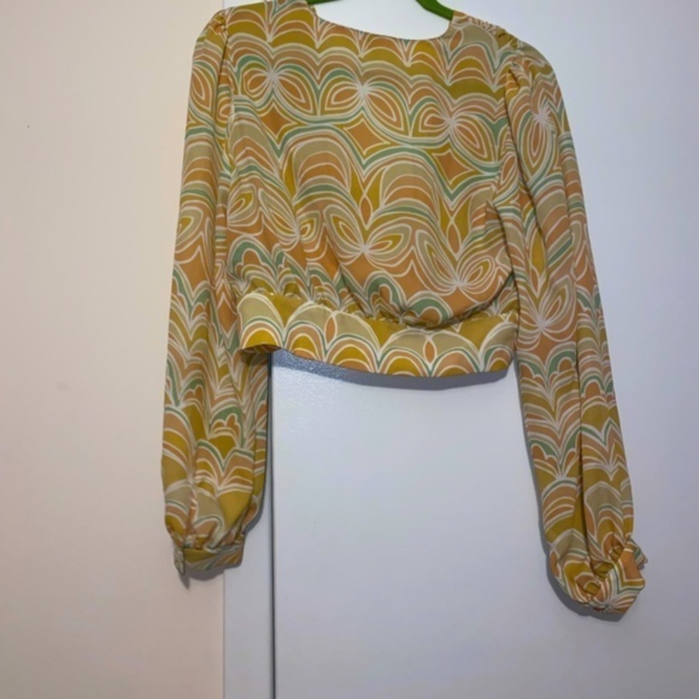 Olivaceous Long Sleeve Top - Picture 3 of 4